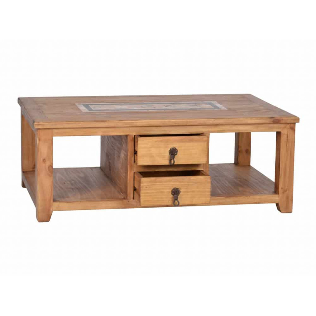 Couchtisch Mexico Möbel Landhaus Pinie Honig