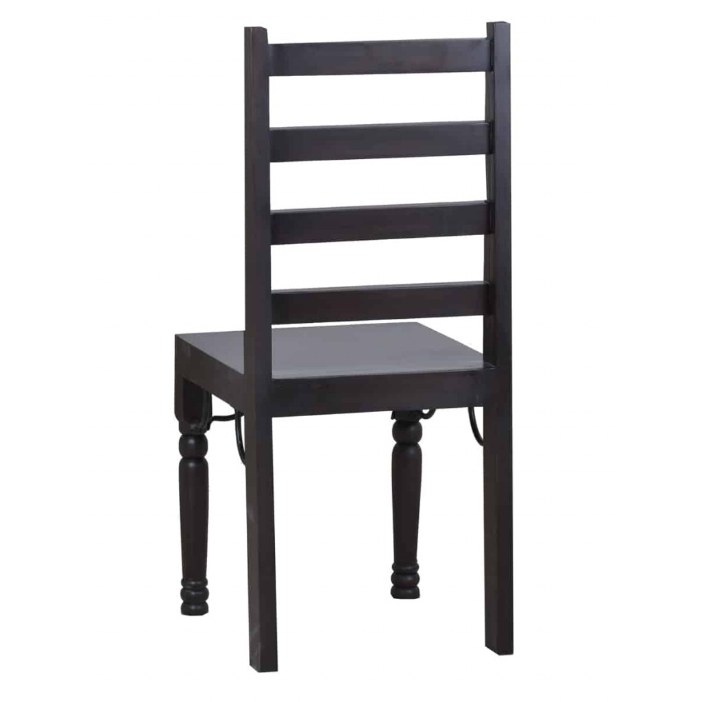 Esszimmerstuhl Colombo Kolonialstil Pinie Walnuss