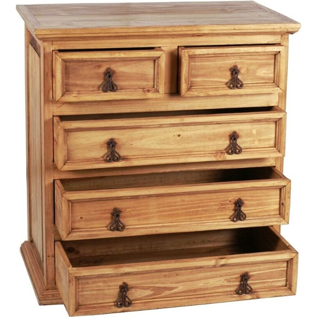 Kommode Mexico Möbel Landhaus Pinie Honig