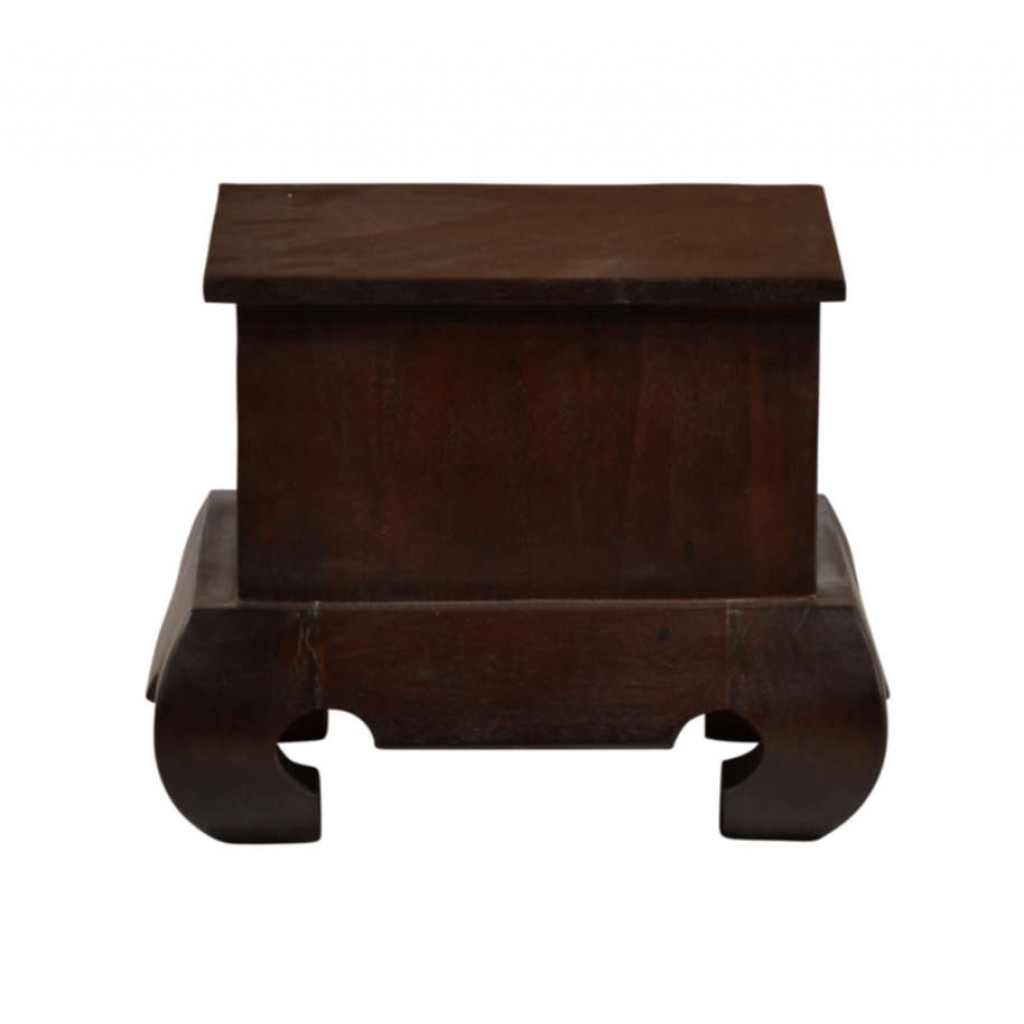 Nachttisch Colombo Kolonialstil Akazie Walnuss