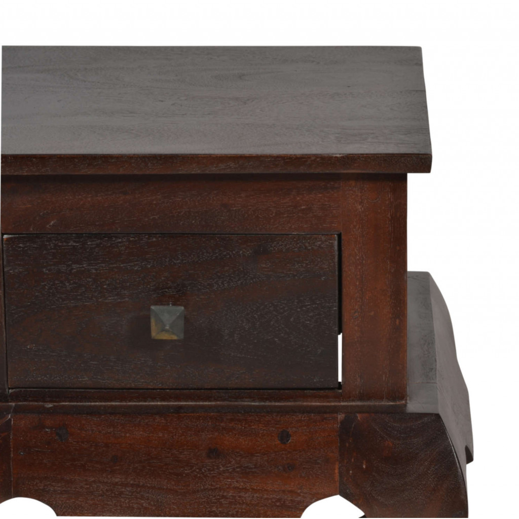 Nachttisch Colombo Kolonialstil Akazie Walnuss