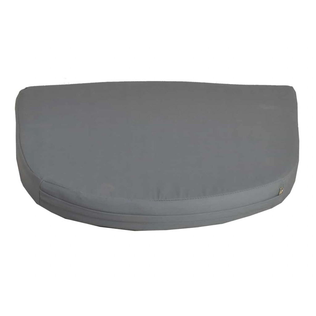 Armlehnstuhl  Modern Mango Kubu-grau