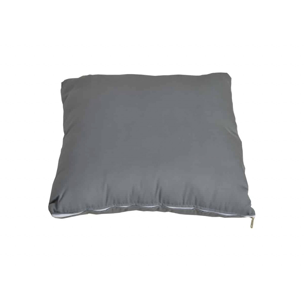 Armlehnstuhl  Modern Mango Kubu-grau