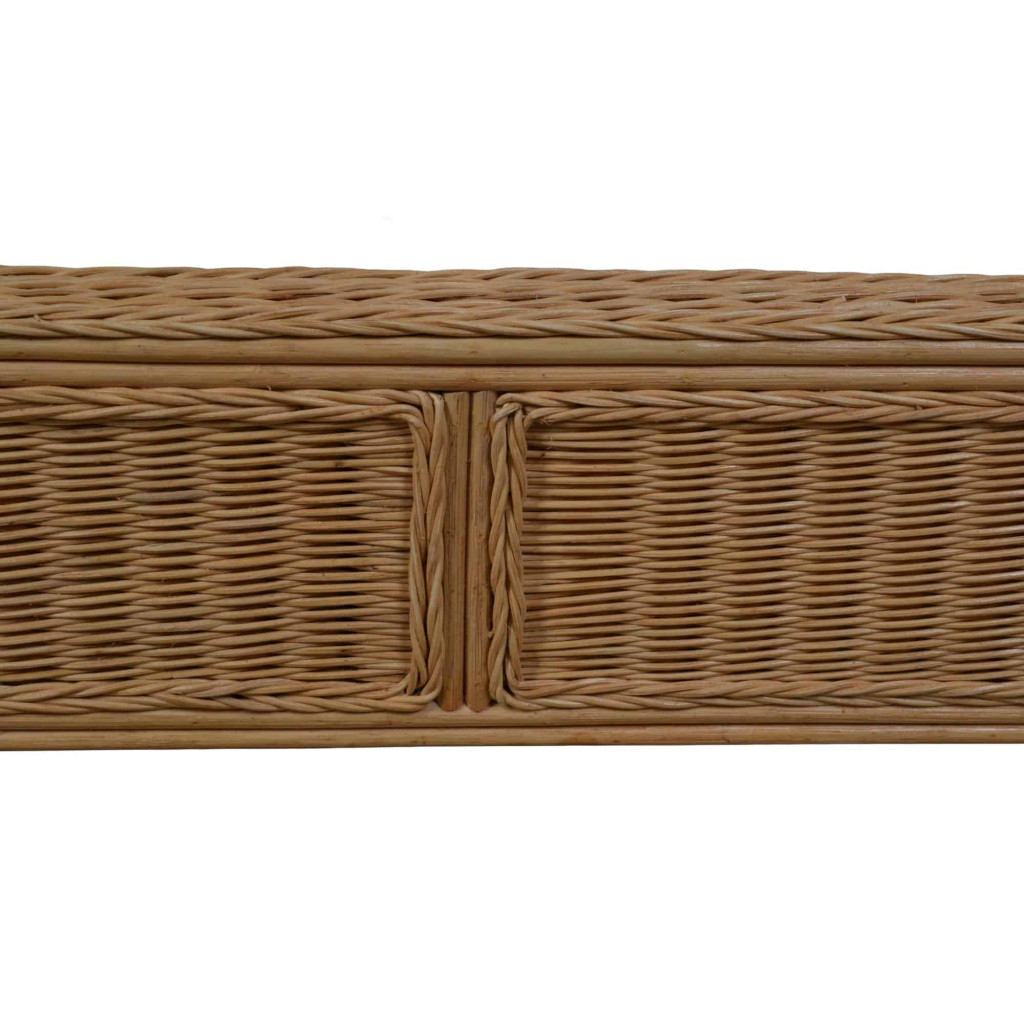 Bett Rattan Modern Rattan Rattan natur