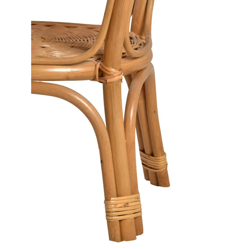 Couchtisch Rattan Landhaus Honig