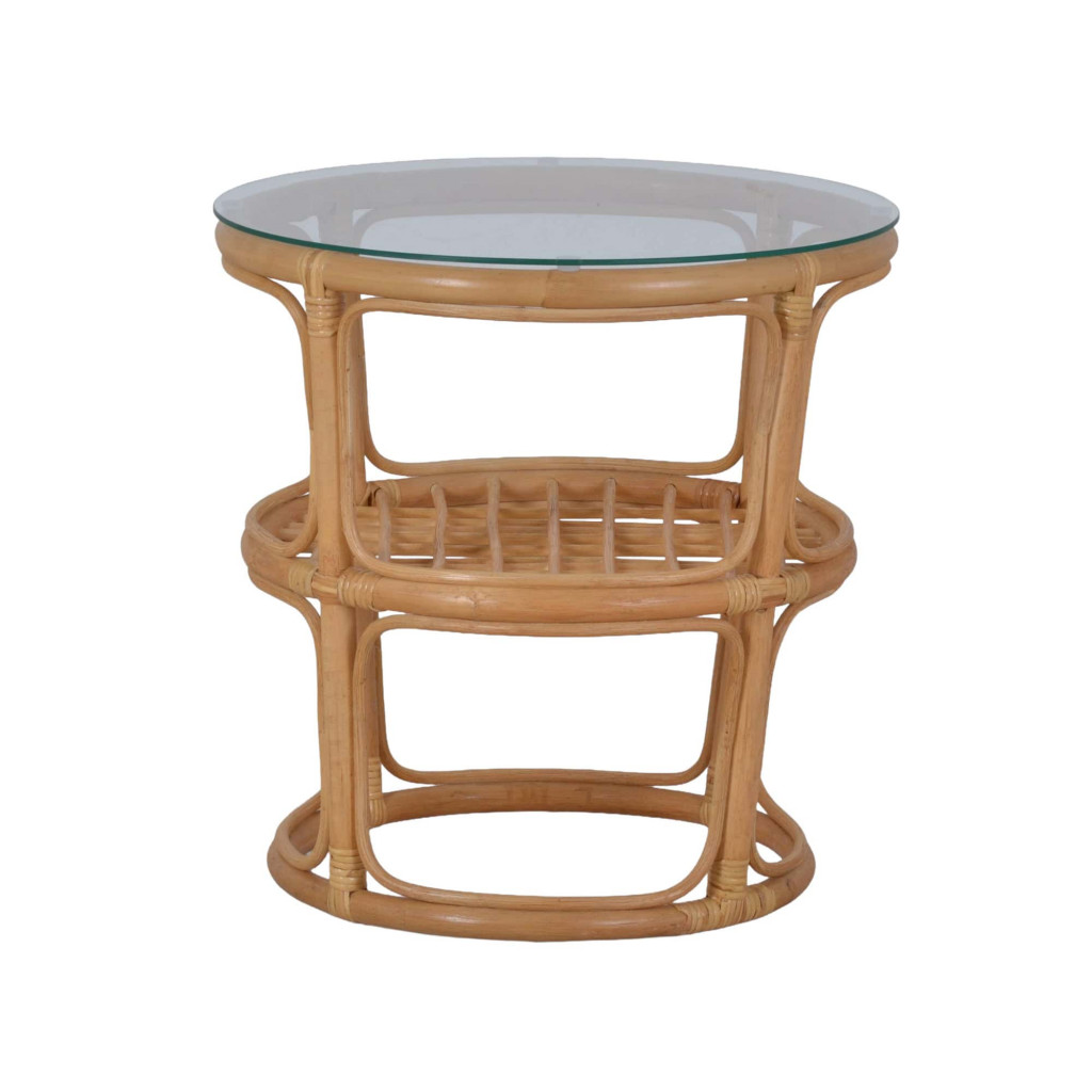 Couchtisch Rattan Landhaus Rattan Honig