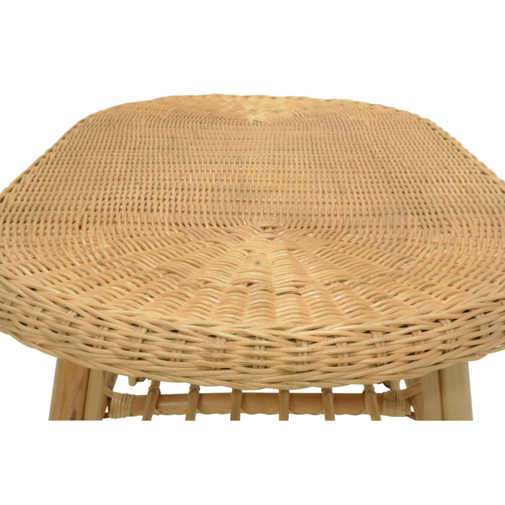 Couchtisch Rattan Modern Honig
