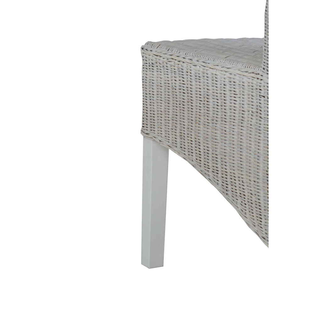 Esszimmerstuhl  Modern Mango Weiß