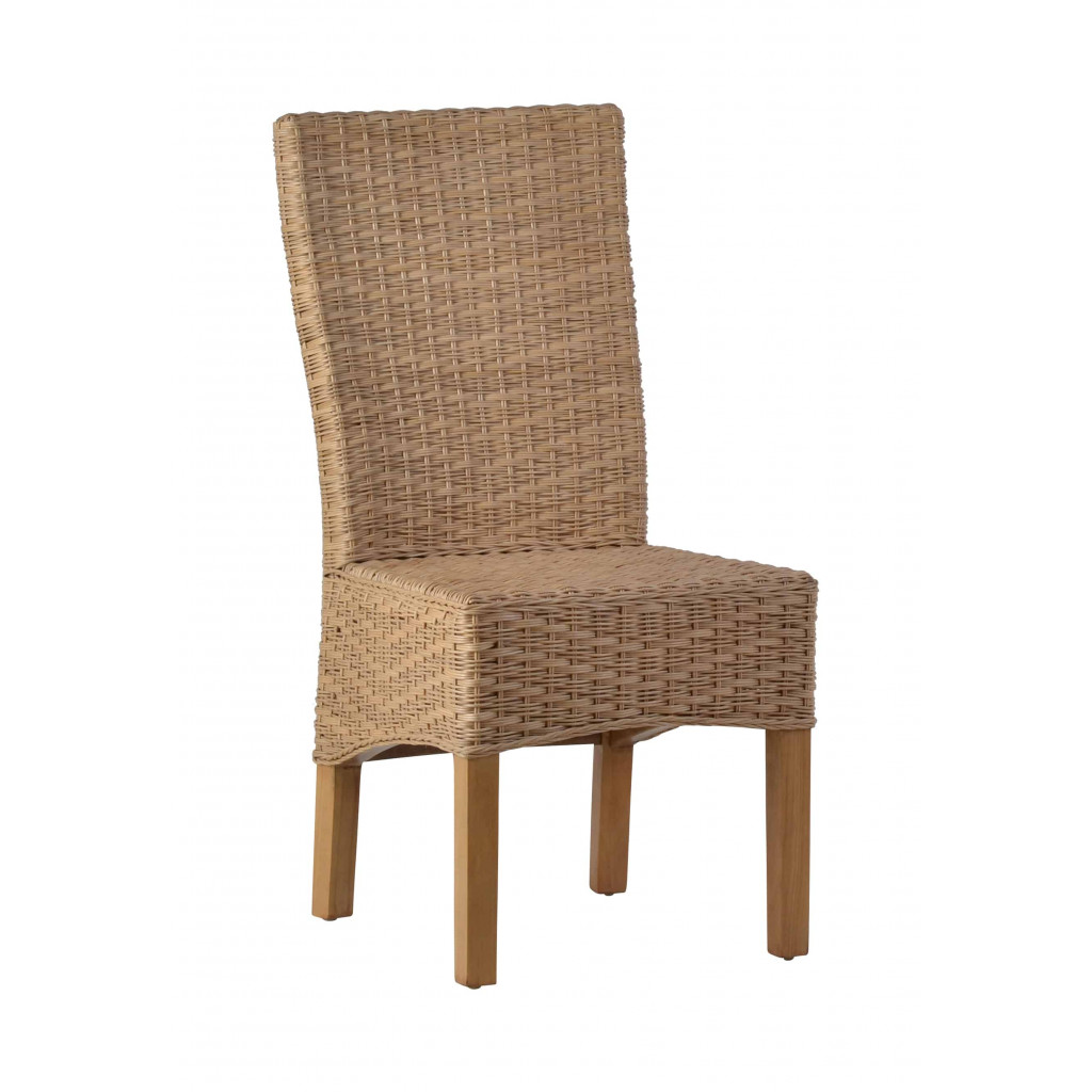 Esszimmerstuhl  Modern Rattan Honig