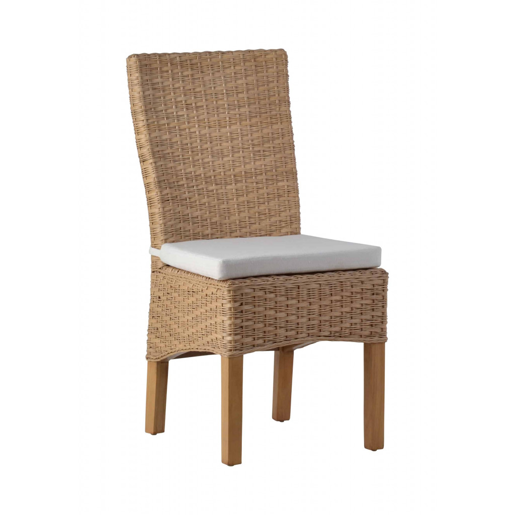Esszimmerstuhl  Modern Rattan Honig