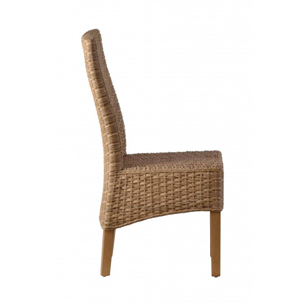 Esszimmerstuhl  Modern Rattan Honig