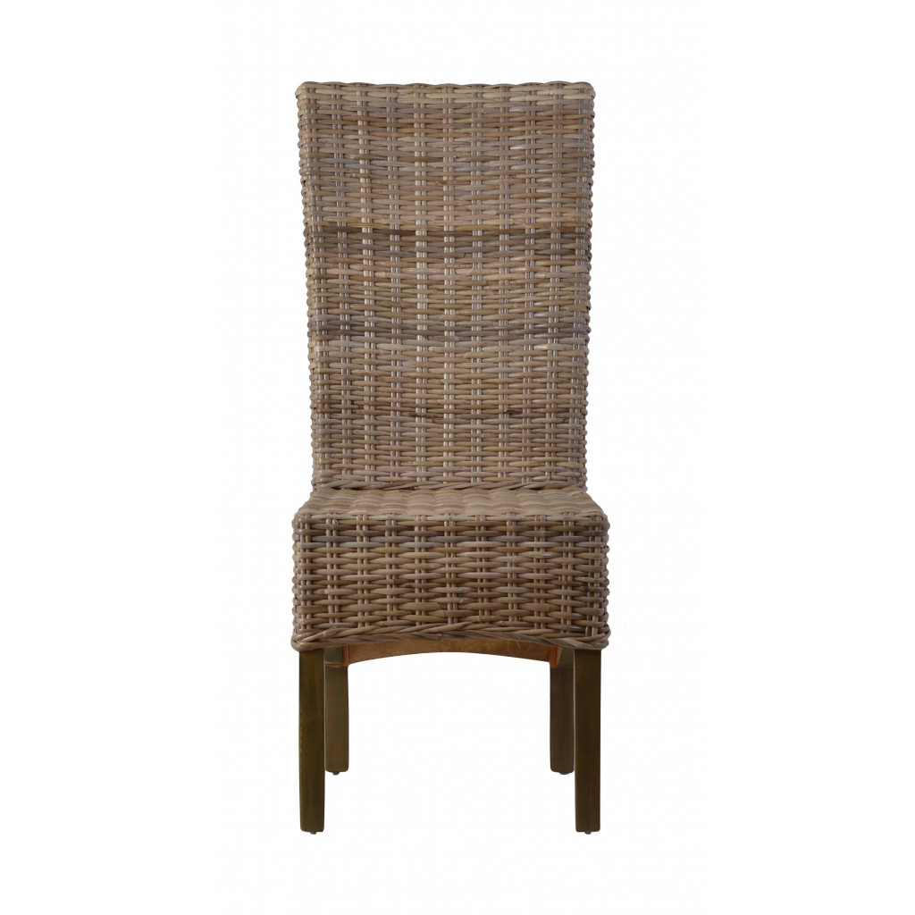 Esszimmerstuhl  Modern Rattan natur