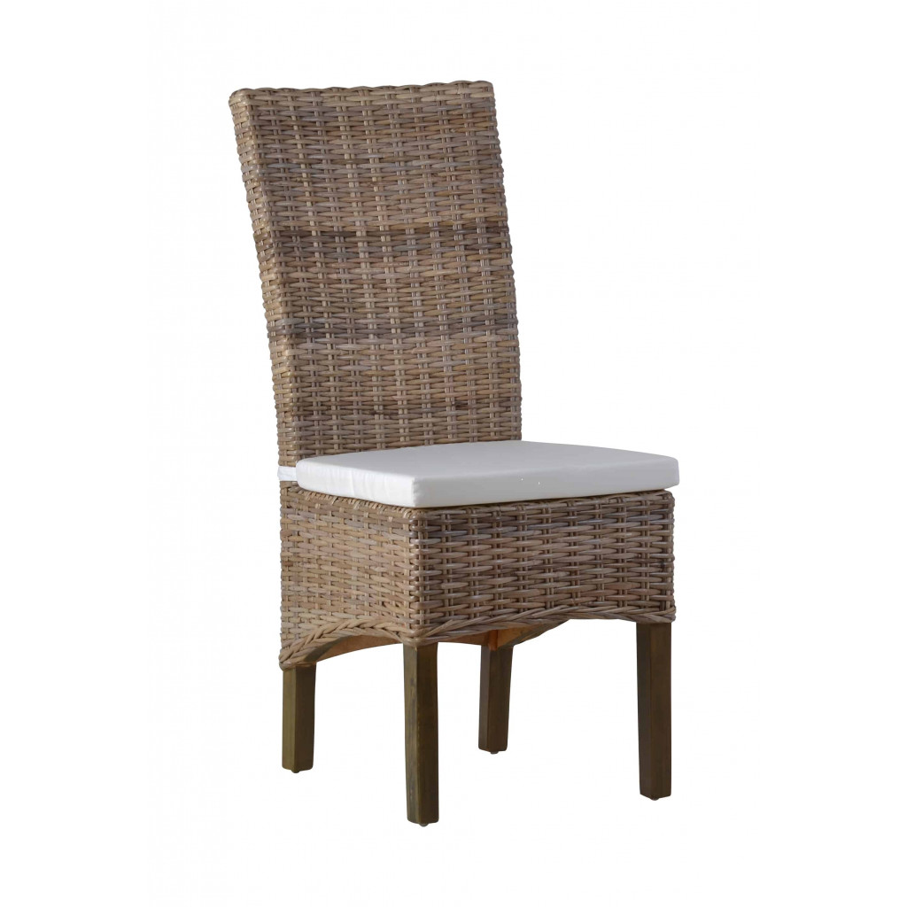 Esszimmerstuhl  Modern Rattan natur