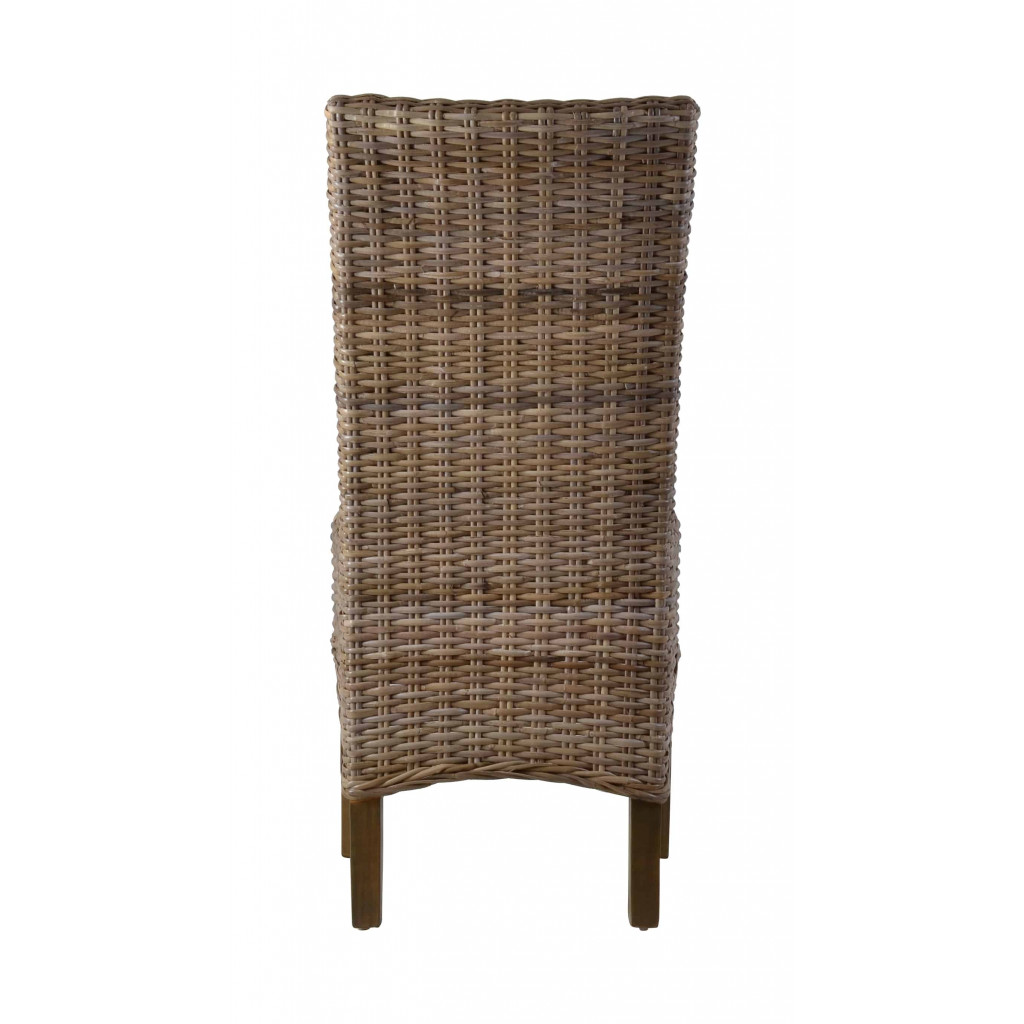 Esszimmerstuhl  Modern Rattan natur