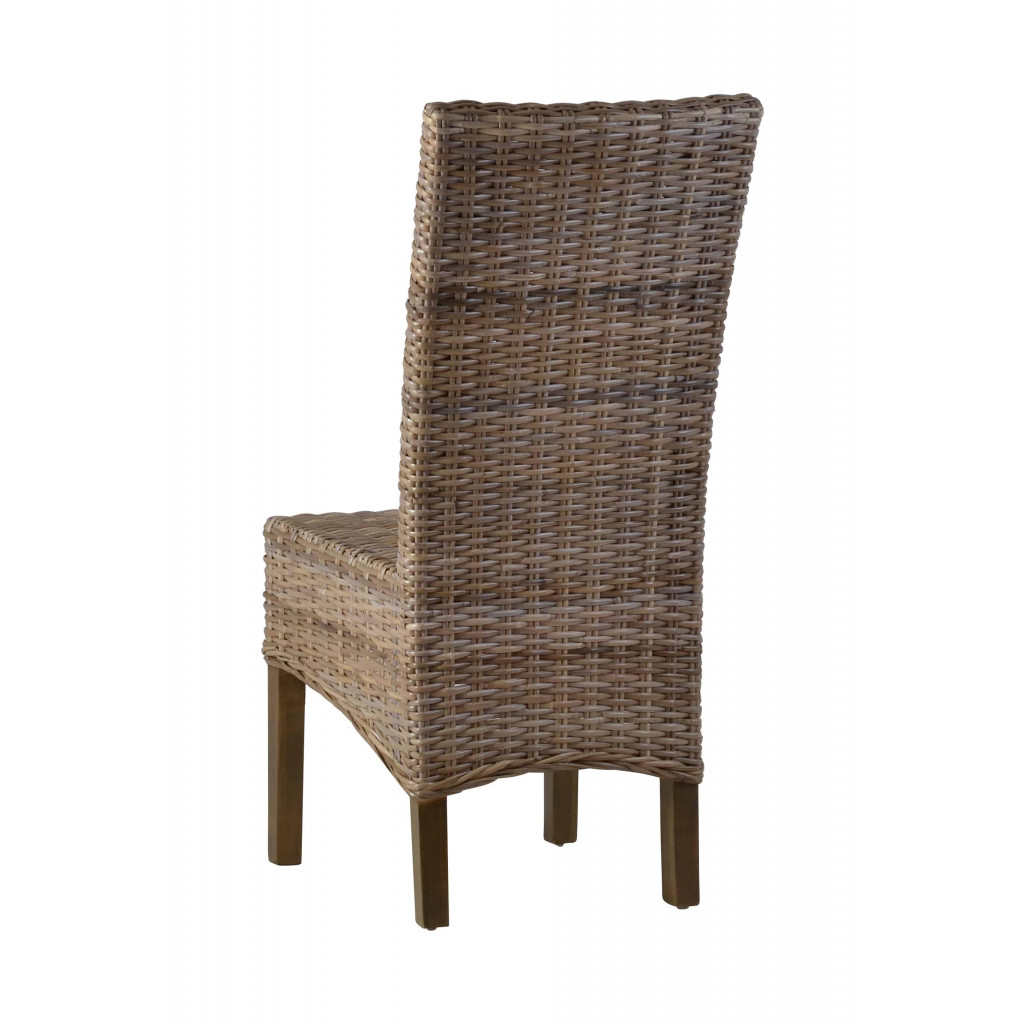 Esszimmerstuhl  Modern Rattan natur