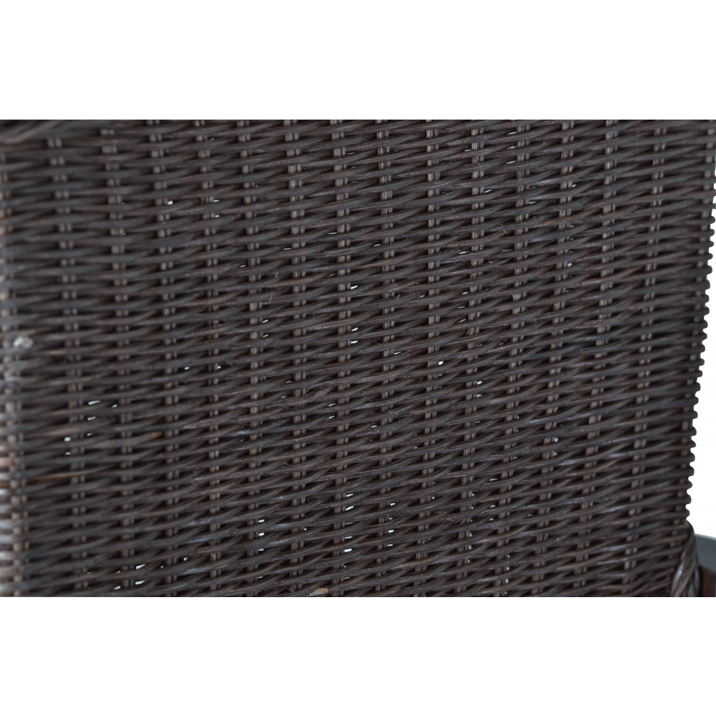 Esszimmerstuhl Rattan Modern Mango Braun