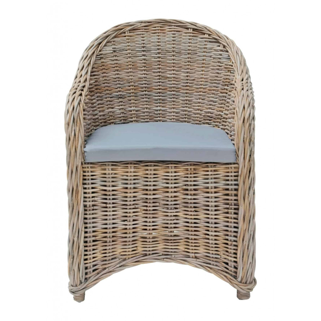 Sessel  Landhaus Kubu-grau