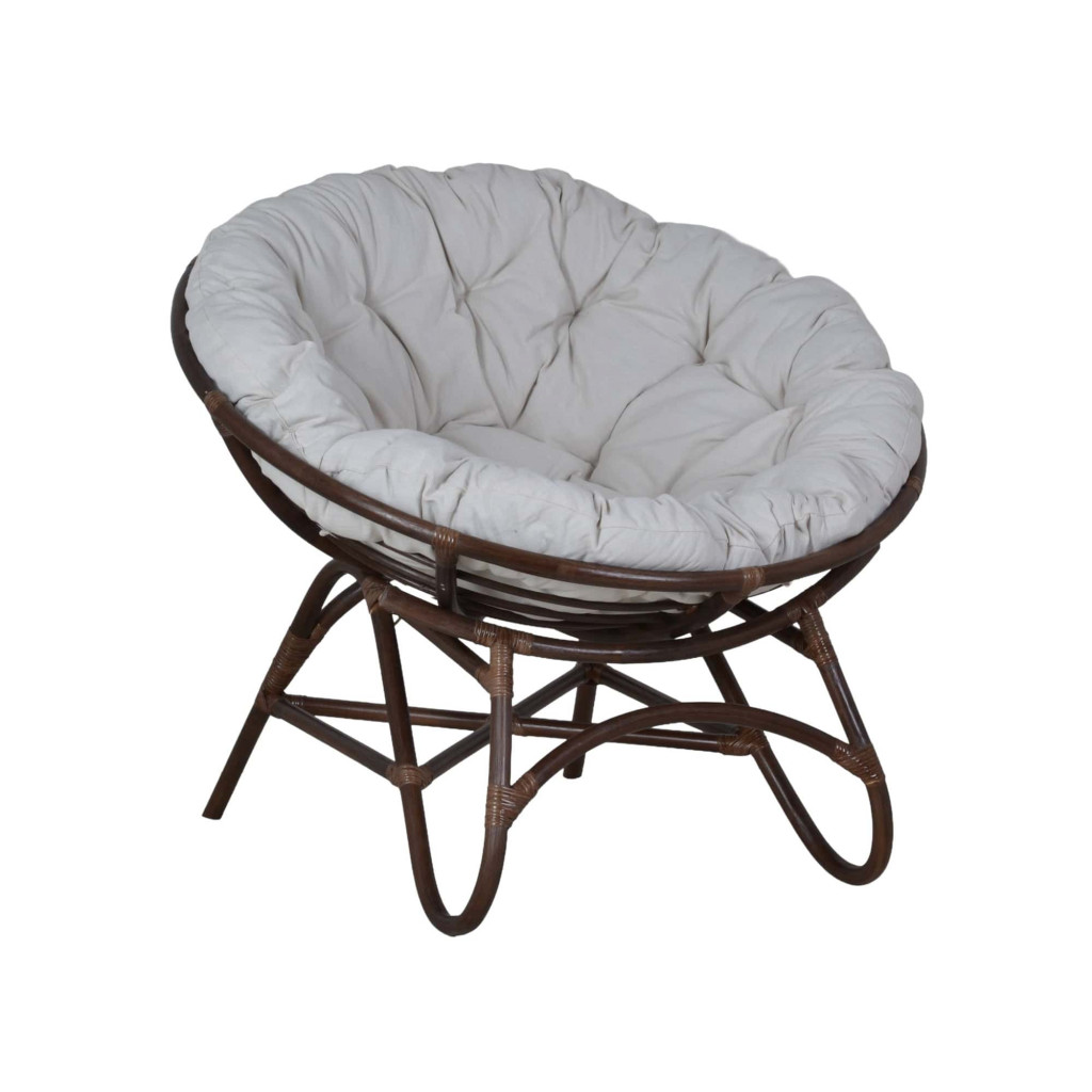 Sessel Rattan Landhaus Rattan Braun