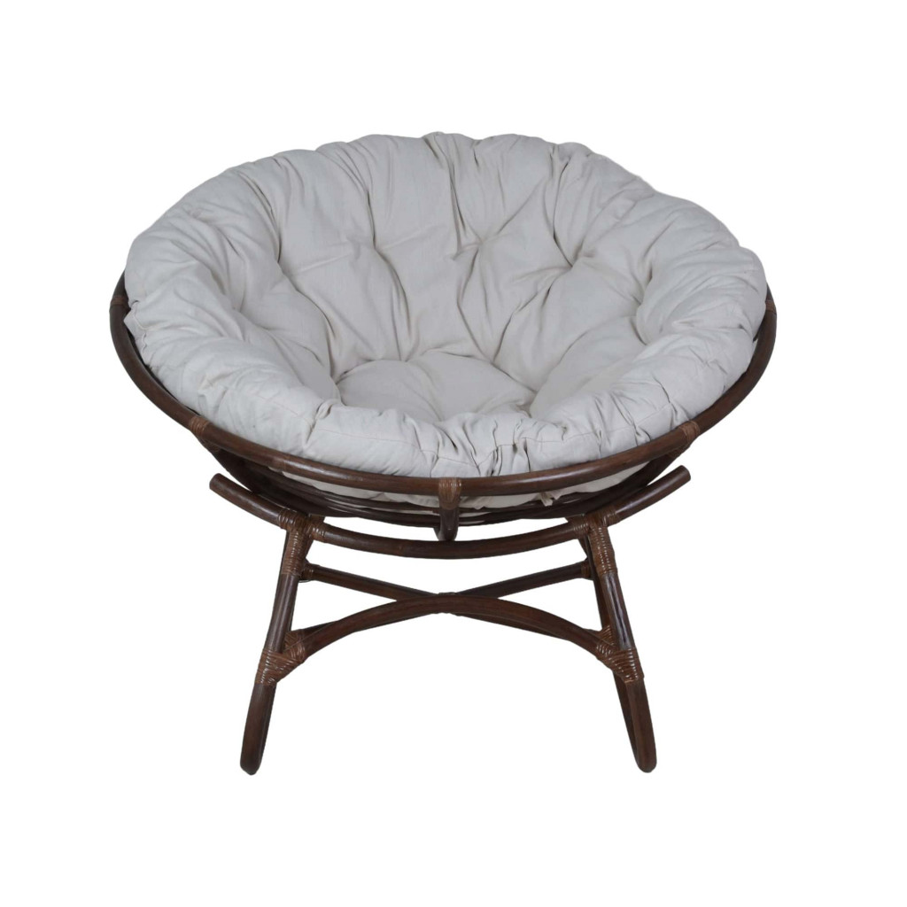 Sessel Rattan Landhaus Rattan Braun