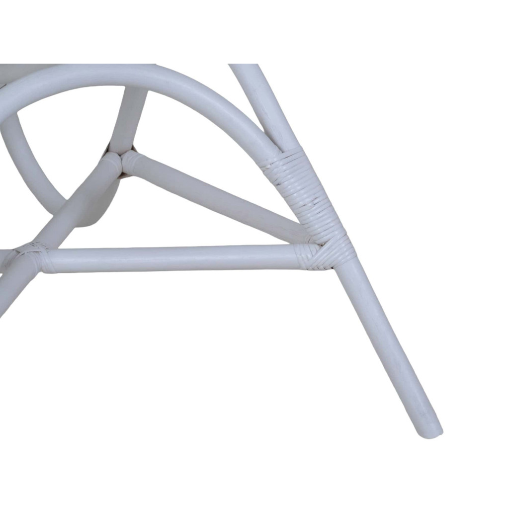 Sessel Rattan Landhaus Rattan Weiß