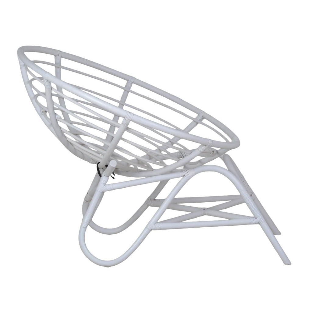 Sessel Rattan Landhaus Rattan Weiß