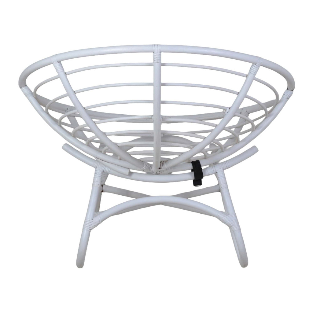 Sessel Rattan Landhaus Rattan Weiß