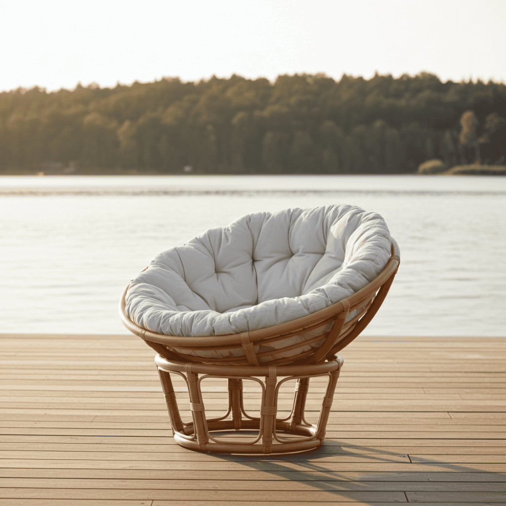 Sessel Rattan Modern Rattan Honig