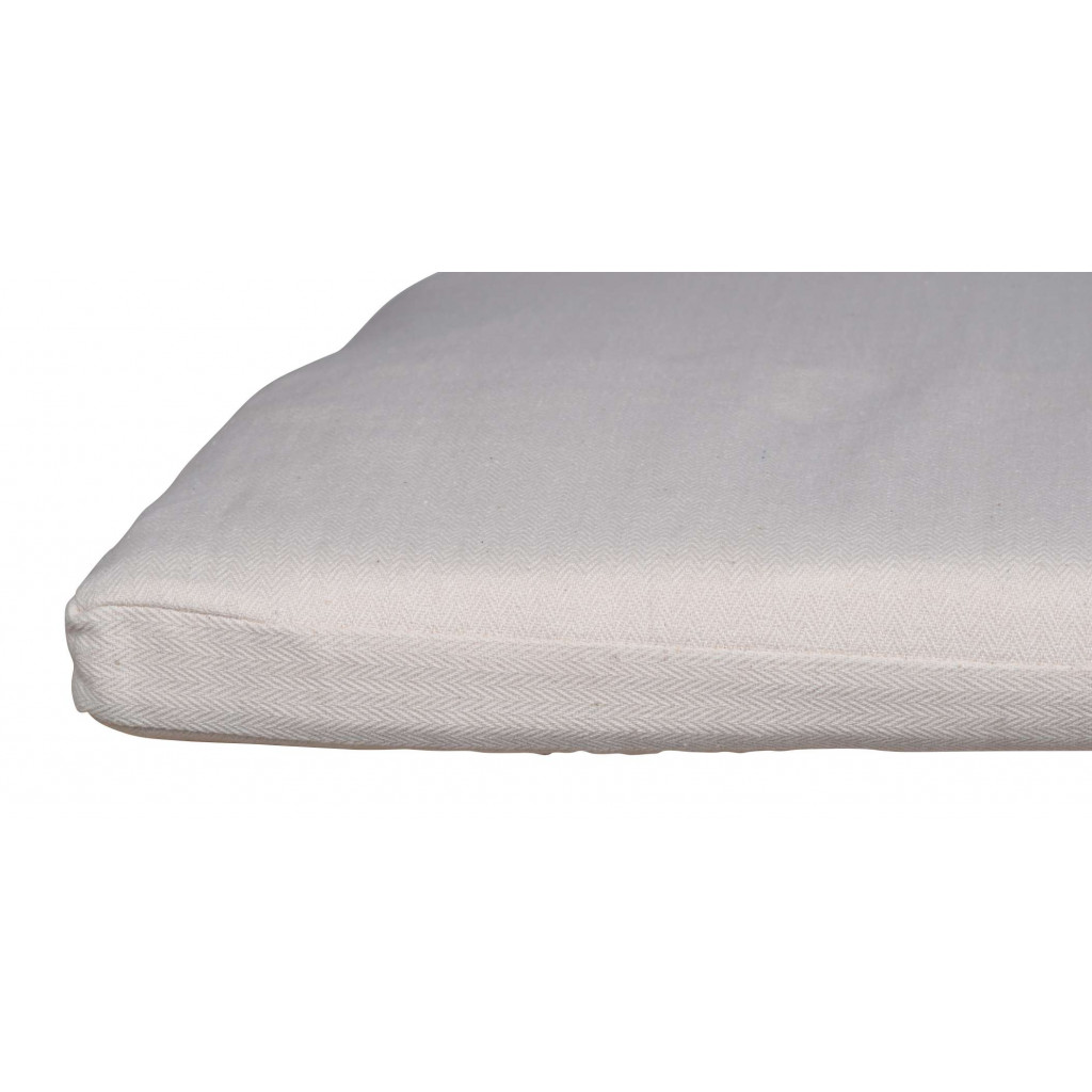 Sitzkissen  Modern Cremeweiß