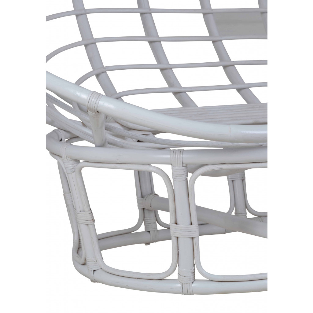 Sofa Rattan Modern Weiß