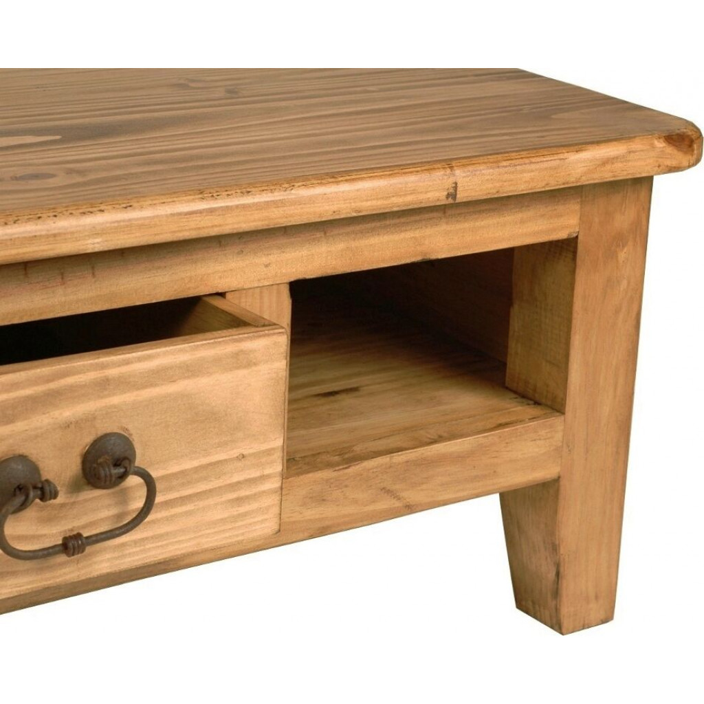Couchtisch Mexico Möbel Landhaus Pinie Honig