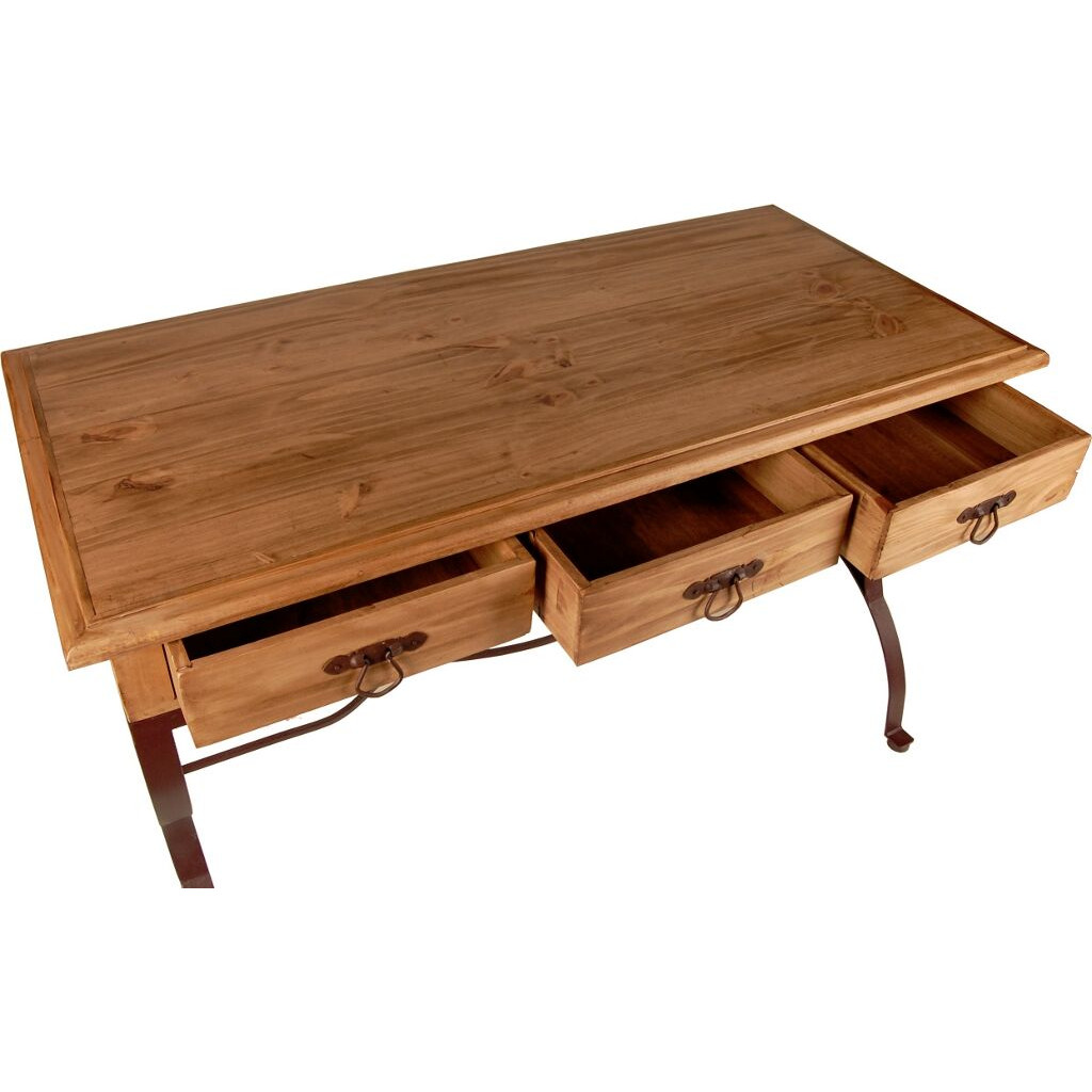 Schreibtisch Mexico Möbel Landhaus Pinie Honig