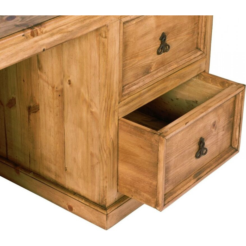 Schreibtisch Mexico Möbel Landhaus Pinie Honig