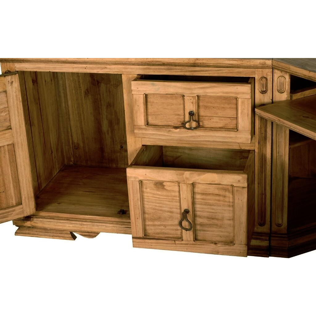 Schreibtisch Mexico Möbel Landhaus Pinie Honig