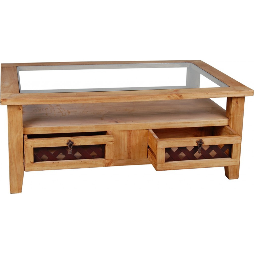 Couchtisch Mexico Möbel Landhaus Pinie Honig