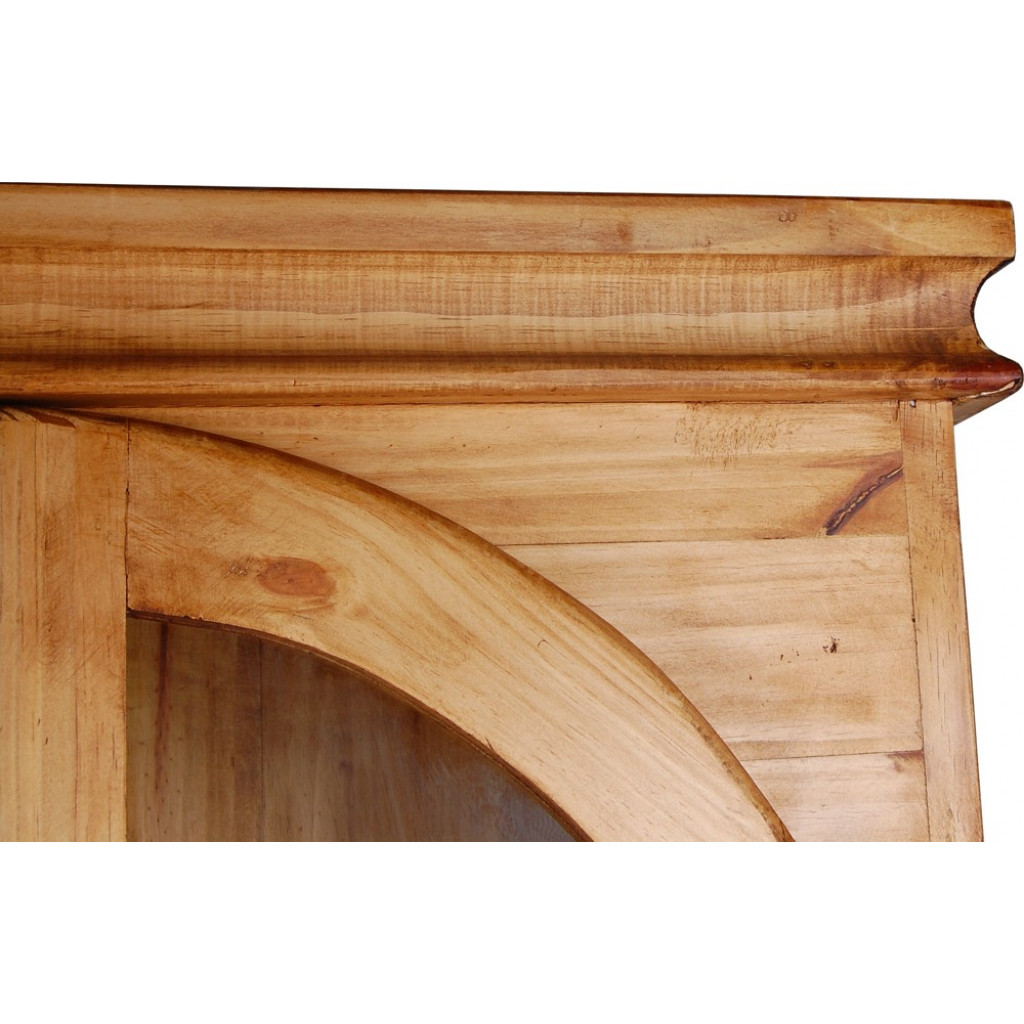 Vitrine Mexico Möbel Landhaus Pinie Honig