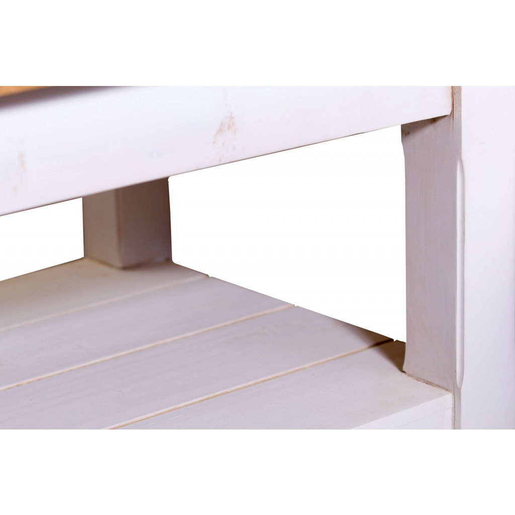 Couchtisch Mexico Möbel Landhaus Pinie Weiß