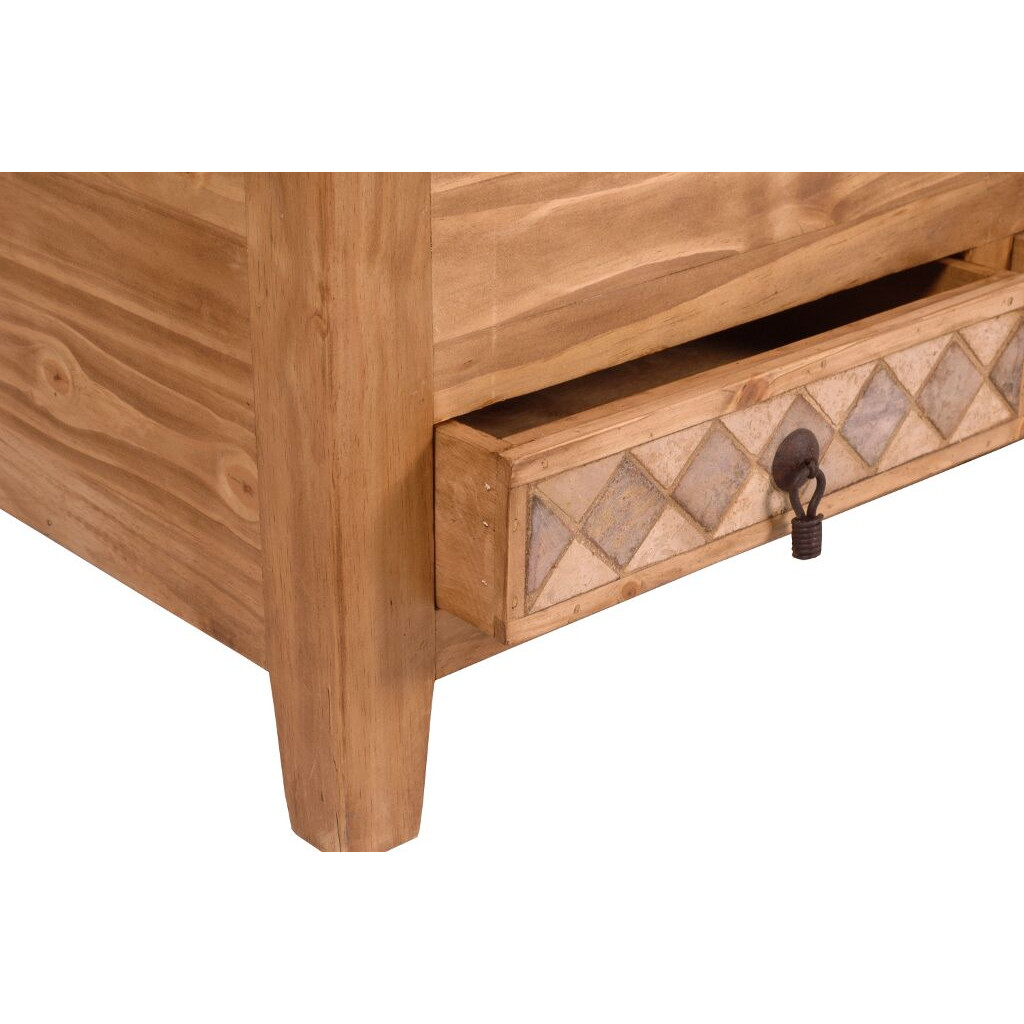 Truhe Mexico Möbel Landhaus Pinie Honig