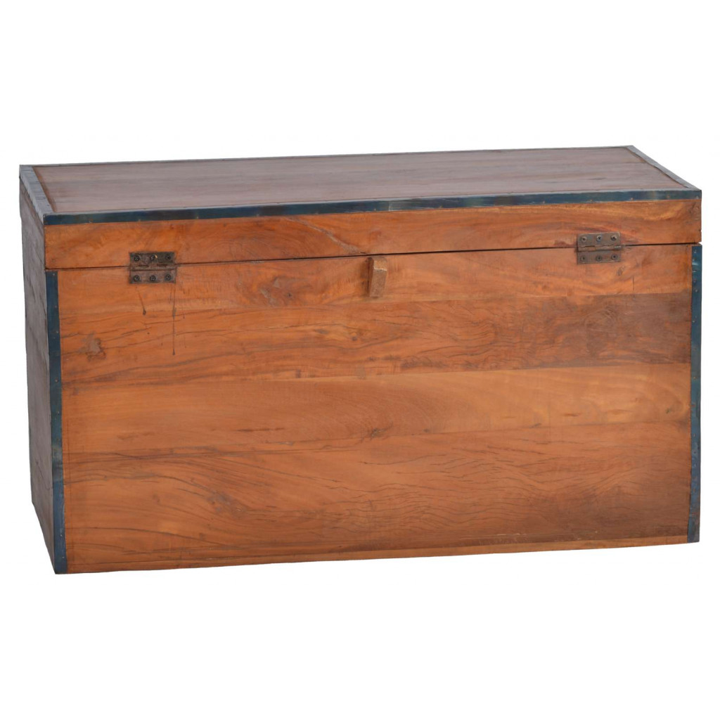 Kiste  Modern Recycletes Holz Haselnuss