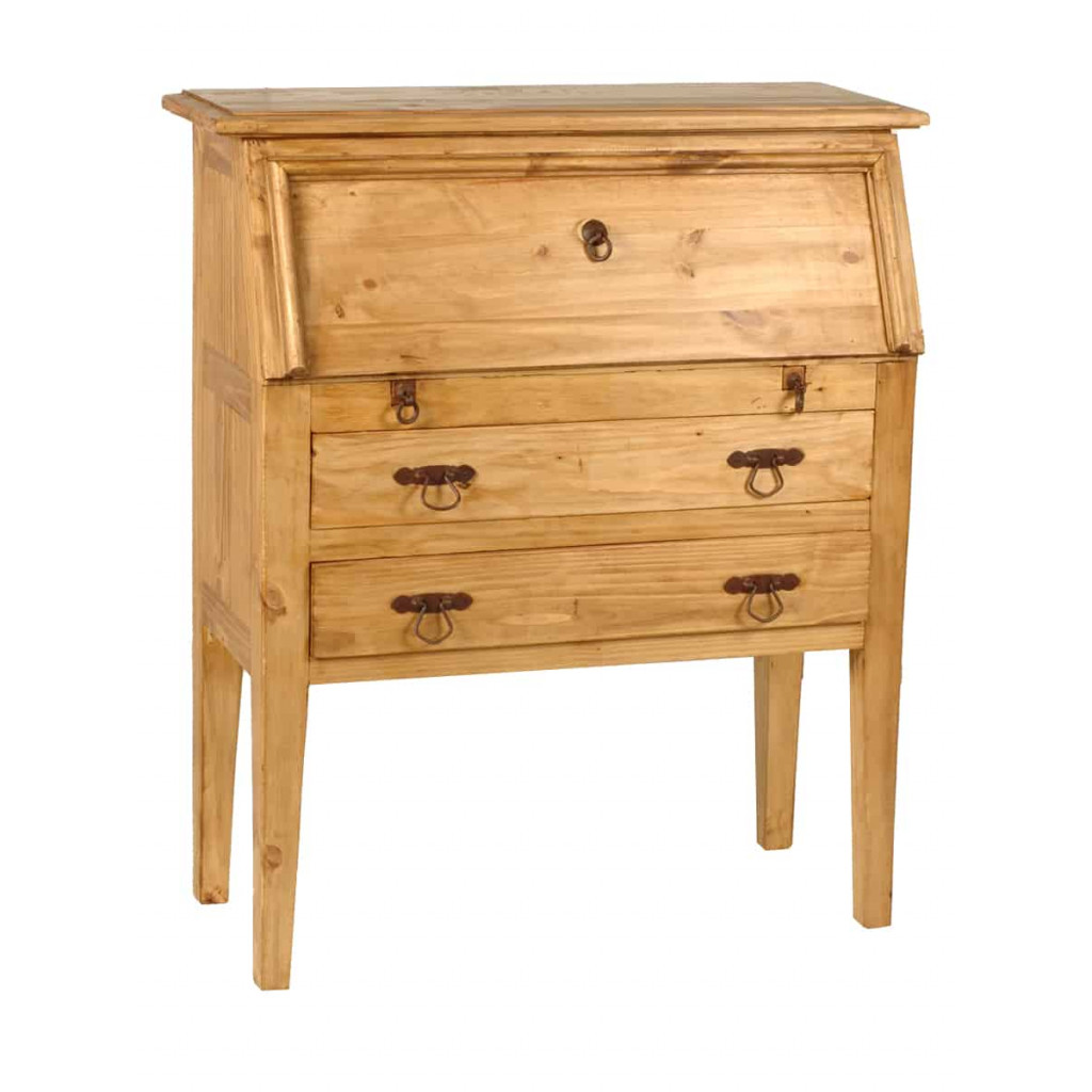 Sekretär Mexico Möbel Landhaus Pinie Honig