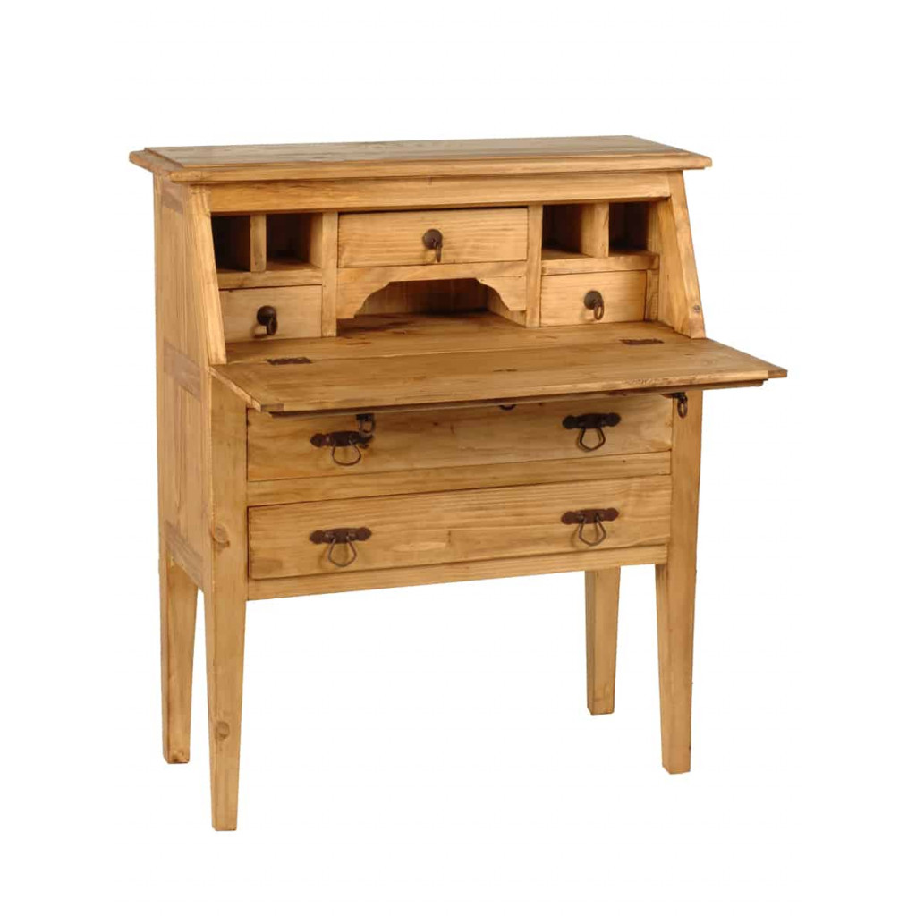 Sekretär Mexico Möbel Landhaus Pinie Honig