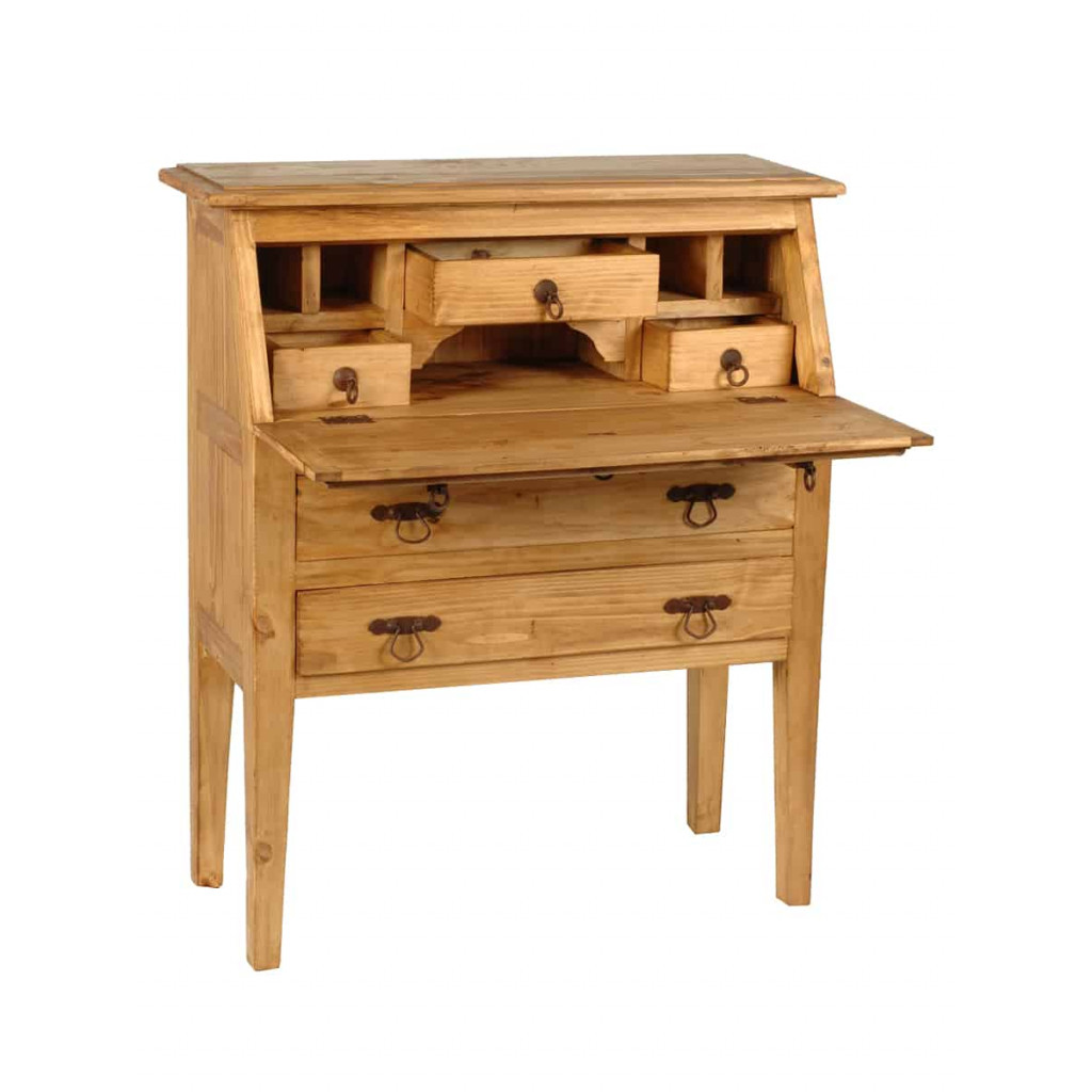 Sekretär Mexico Möbel Landhaus Pinie Honig