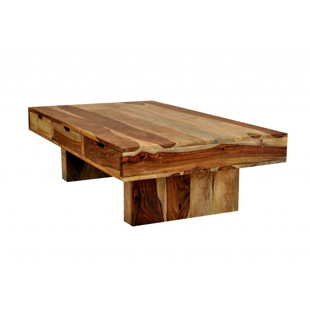 Couchtisch Khatu Modern Sheesham Sheesham natur