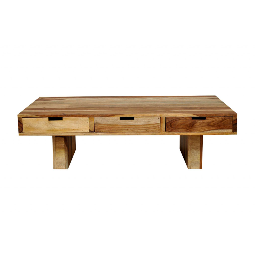 Couchtisch Khatu Modern Sheesham Sheesham natur