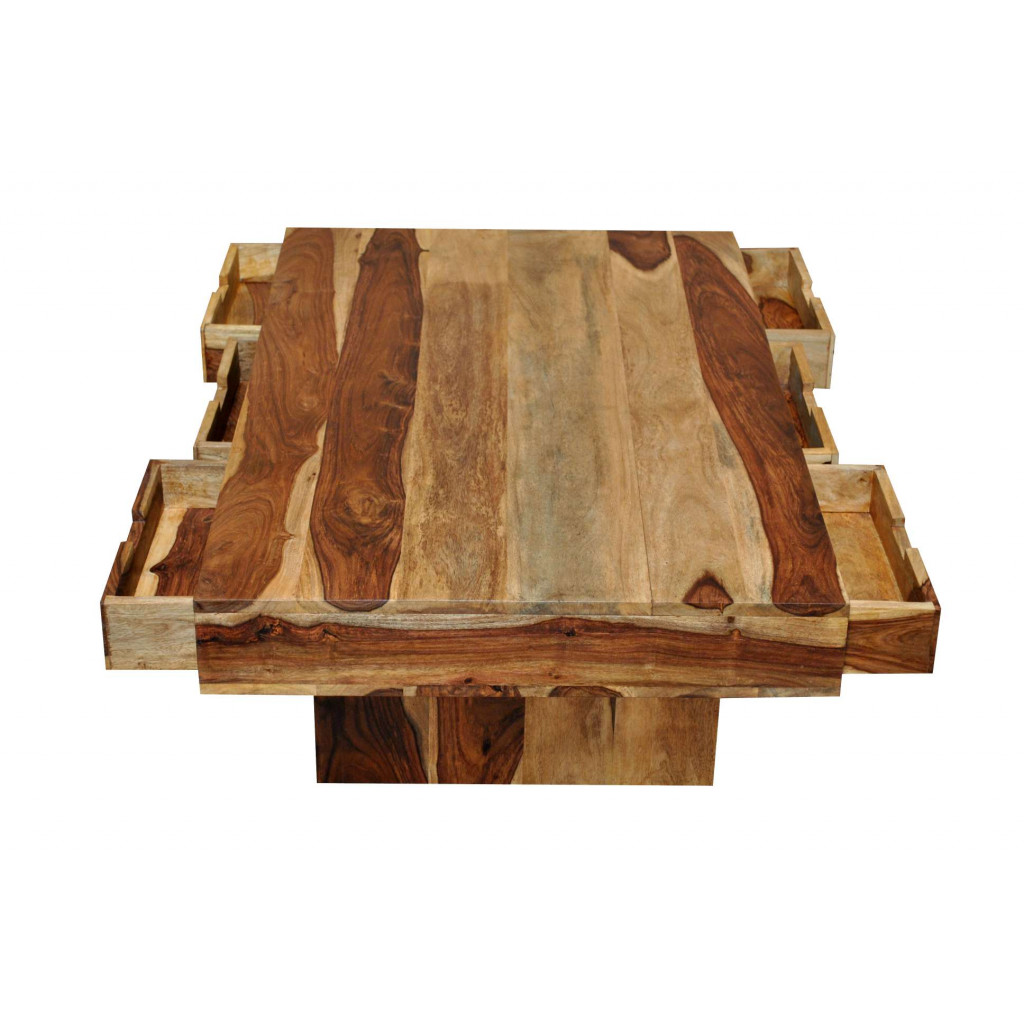 Couchtisch Khatu Modern Sheesham Sheesham natur