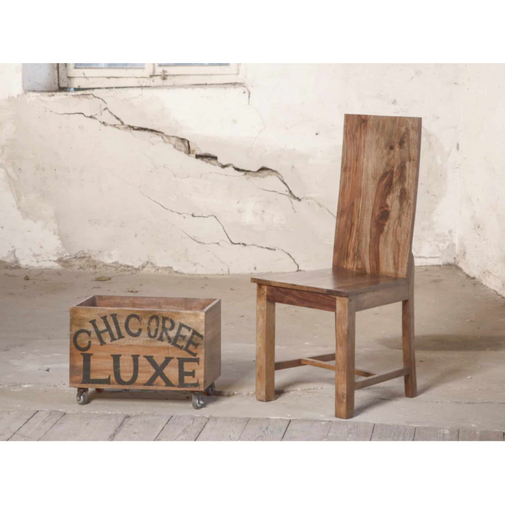 Esszimmerstuhl Pawa Modern Teak Braun