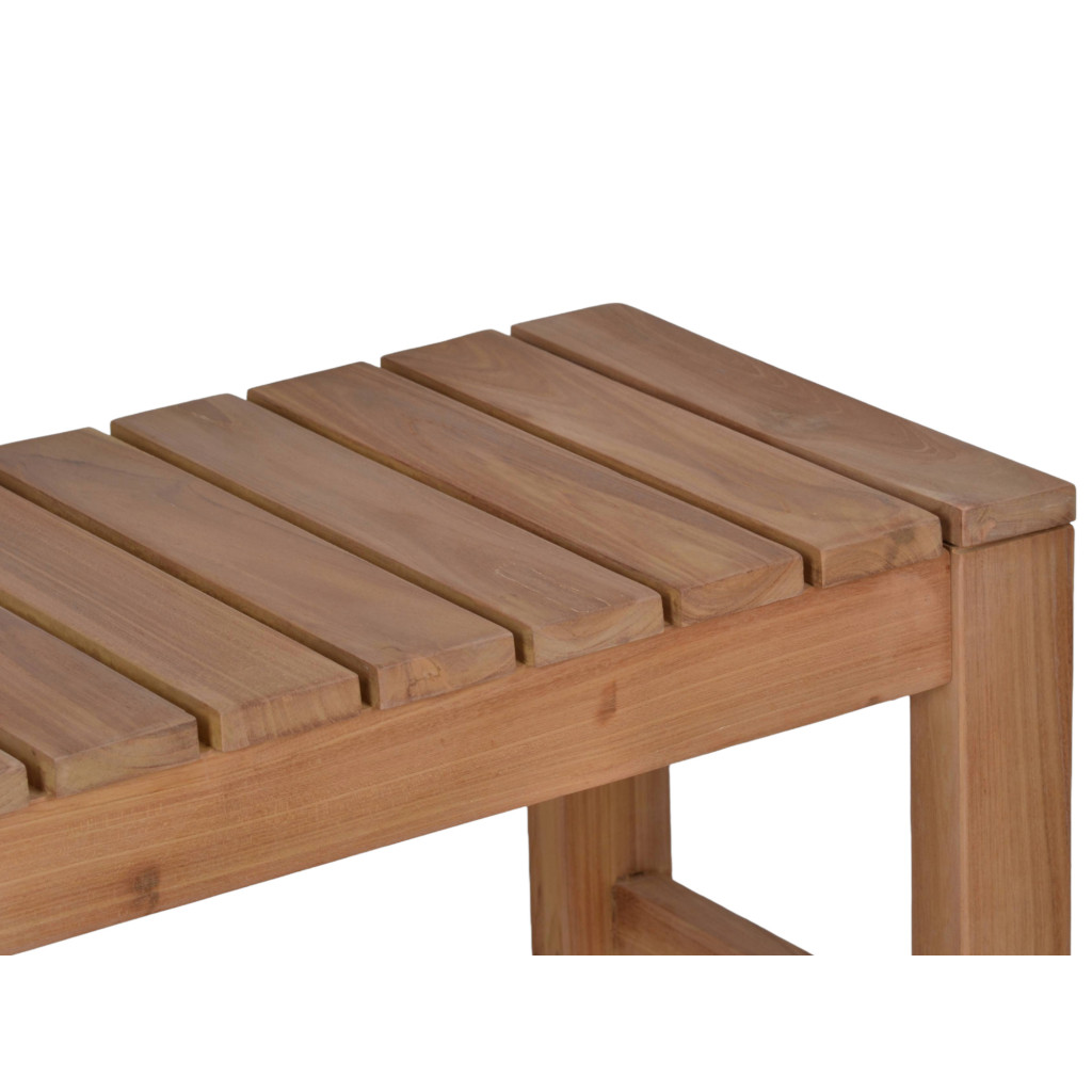 Bank  Gartenmöbel Outdoor Teak Honig