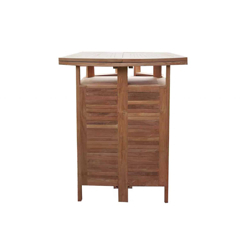 Bar  Gartenmöbel Outdoor Modern Teak Hellbraun