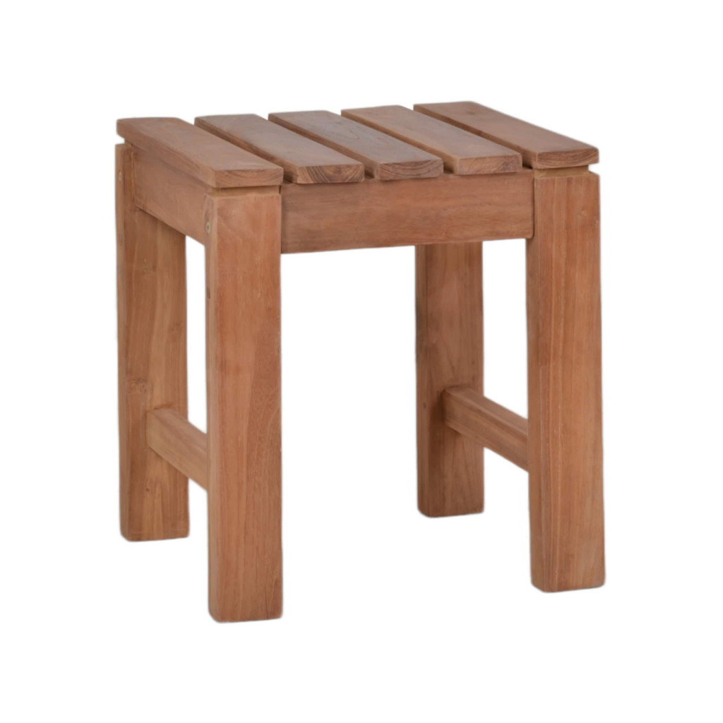 Beistelltisch  Gartenmöbel Outdoor Modern Teak Honig