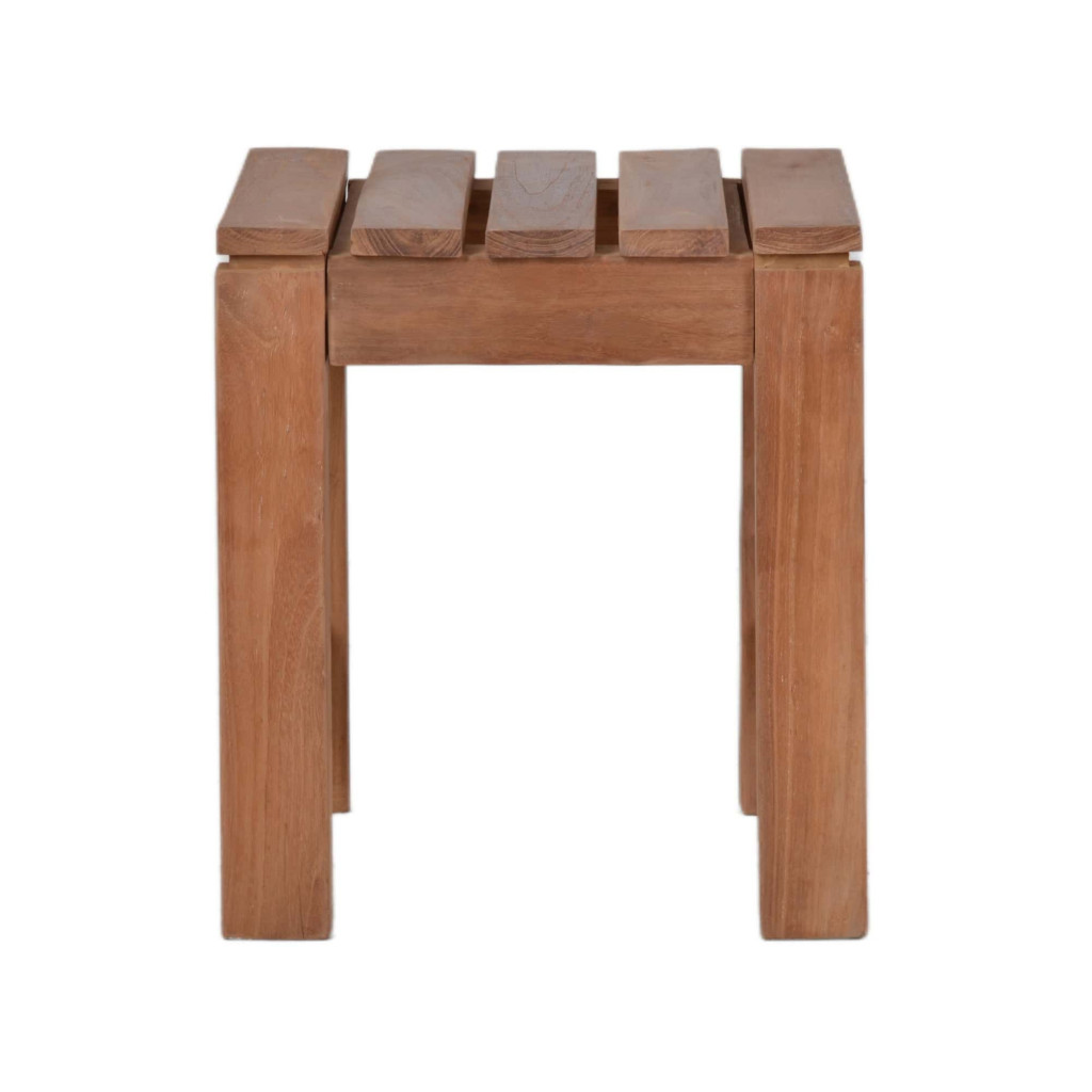 Beistelltisch  Gartenmöbel Outdoor Modern Teak Honig