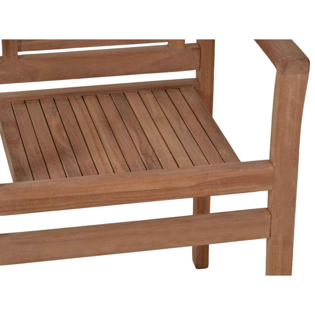 Gartenstuhl  Gartenmöbel Outdoor Modern Massivholz Teak Honig